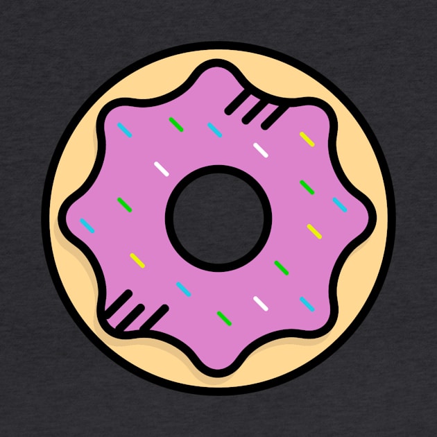 Cute Donut Pink - Icon by Lionti_design